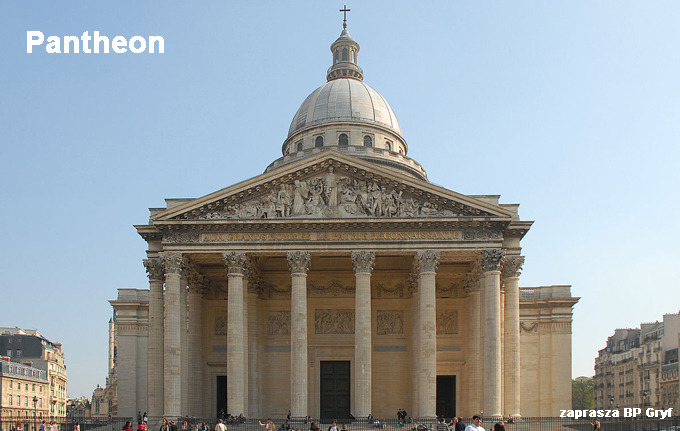 Paryż atrakcje Pantheon