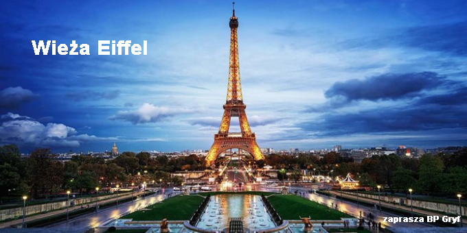 Paryż atrakcje Wieża Eiffel