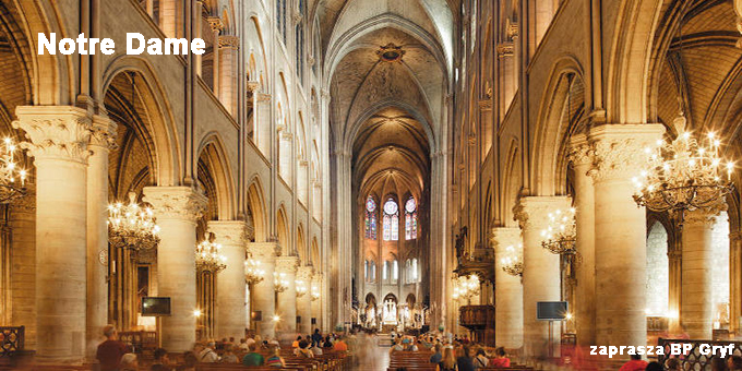 Paryż atrakcje Notre Dame
